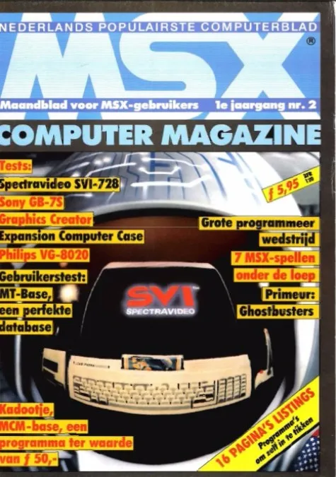 Cover nr. 2 – apr/mei 1985