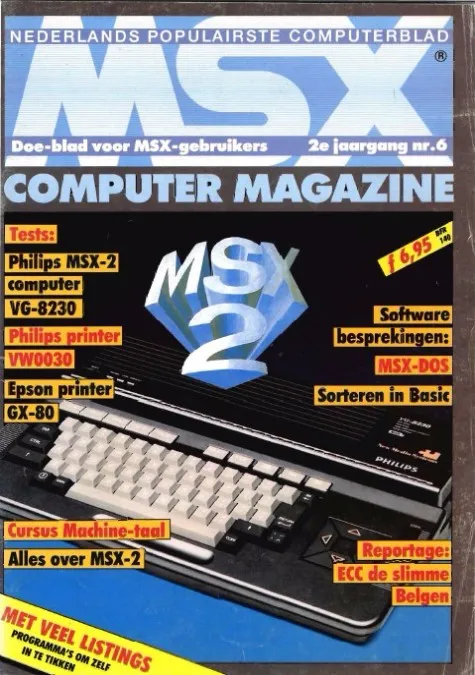 Cover nr. 6 – feb/mrt 1986