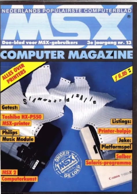 Cover nr. 13 – feb 1987