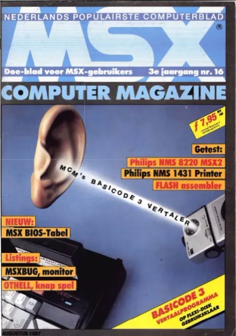 Cover nr. 16 – aug 1987