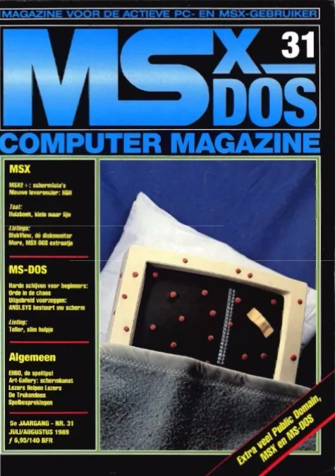 Cover nr. 31 – jul/aug 1989