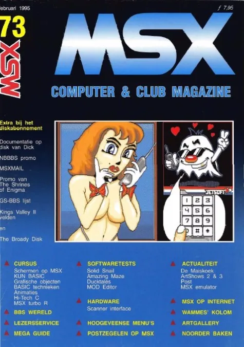 Cover nr. 73 – feb 1995